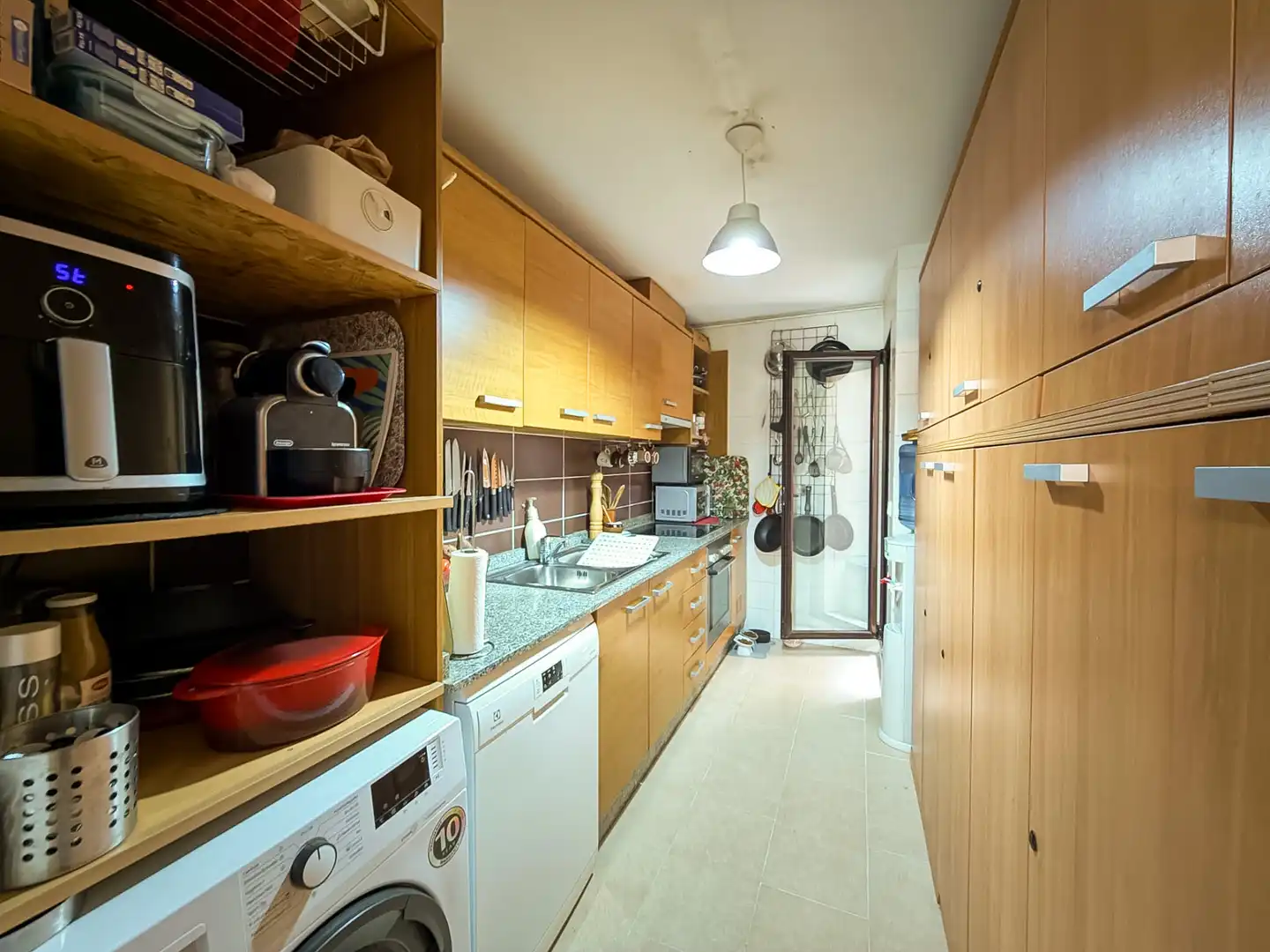 Cuina de Planta baixa en venda en Sagunto / Sagunt amb Aire condicionat, Terrassa i Moblat