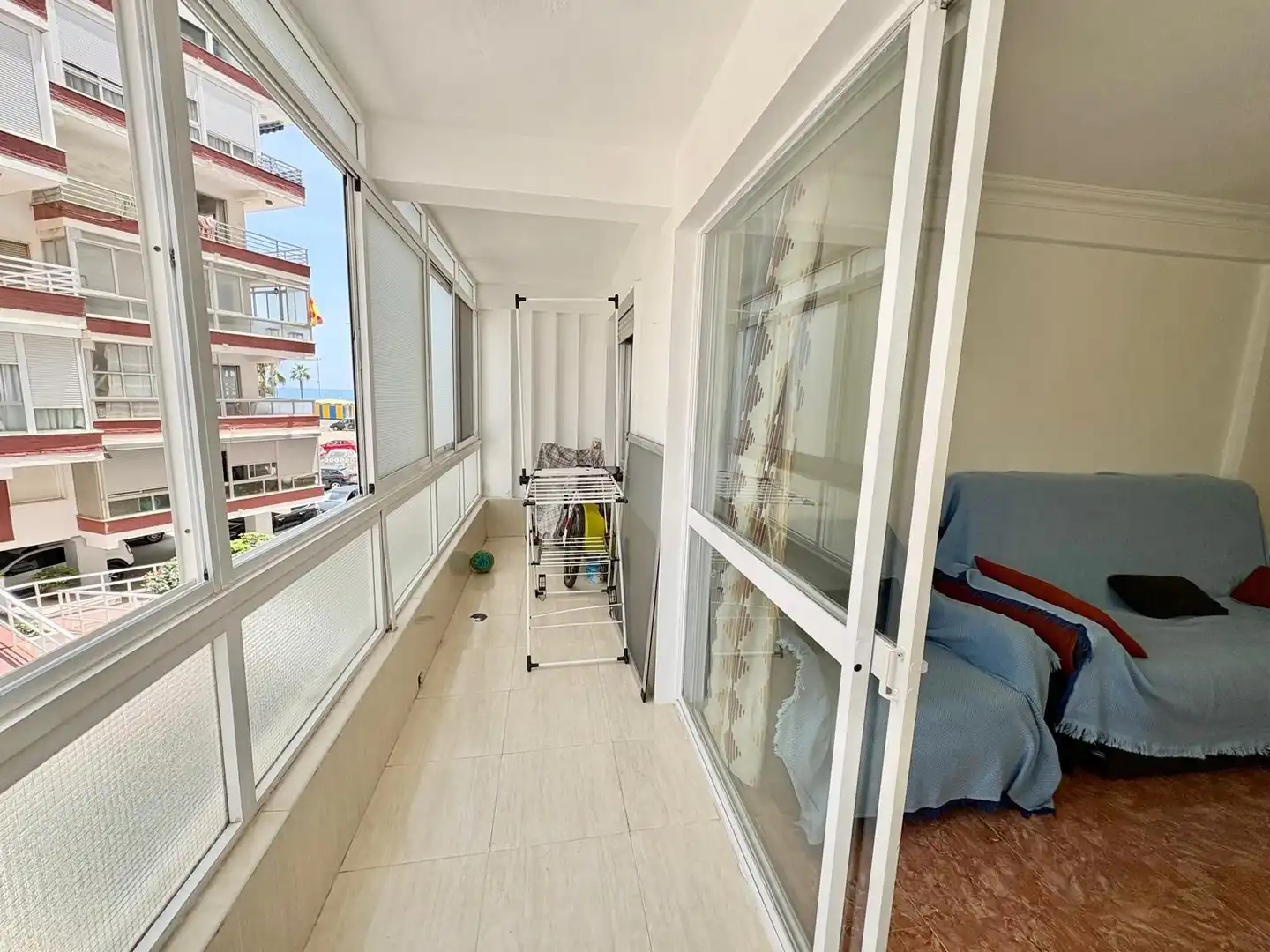 Balcony of Apartments for rent in Vélez-Málaga  with Air Conditioner, Storage room and Community pool
