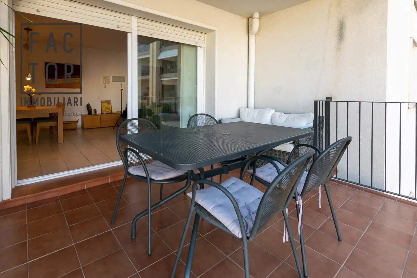 Terraza de Piso de alquiler en Sitges con Aire acondicionado, Calefacción y Terraza