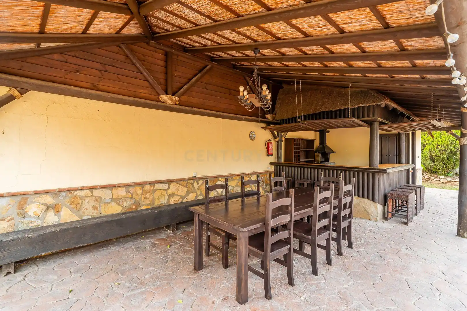 Terraza de Casa o chalet de alquiler en Mijas con Aire acondicionado, Jardín privado y Trastero