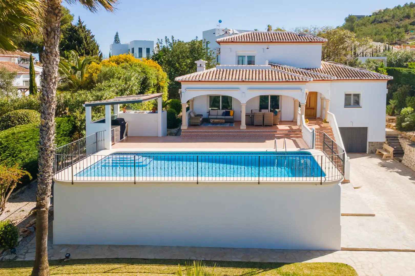 Exterior view of Houses for sale in Jávea / Xàbia  with Air Conditioner, Heating and Private garden