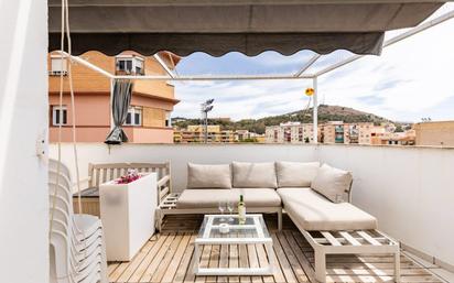 Terrasse von Dachboden zum verkauf in Málaga Capital mit Klimaanlage, Heizung und Terrasse