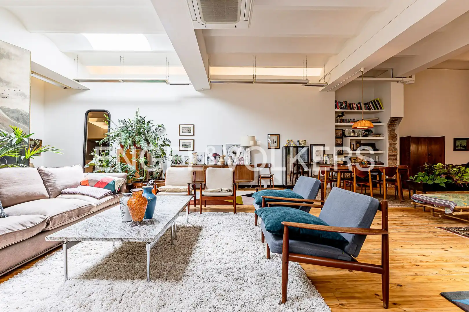 Sala d'estar de Loft en venda en El Prat de Llobregat amb Aire condicionat, Calefacció i Moblat