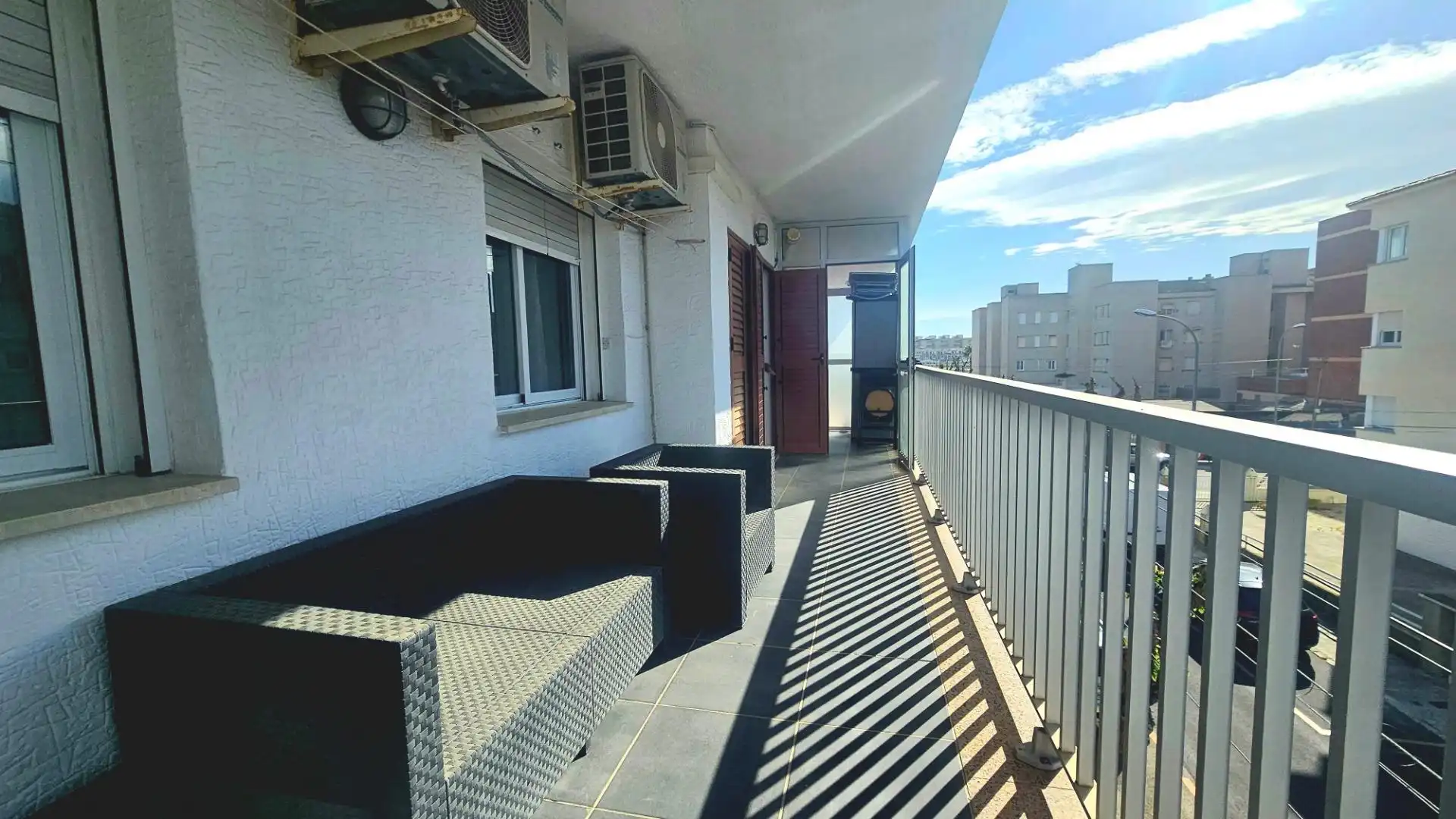 Terraza de Piso de alquiler en Cunit con Aire acondicionado, Terraza y Amueblado