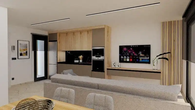 Living room of Ground floor for sale in Pilar de la Horadada  with Air Conditioner, Heating and Private garden