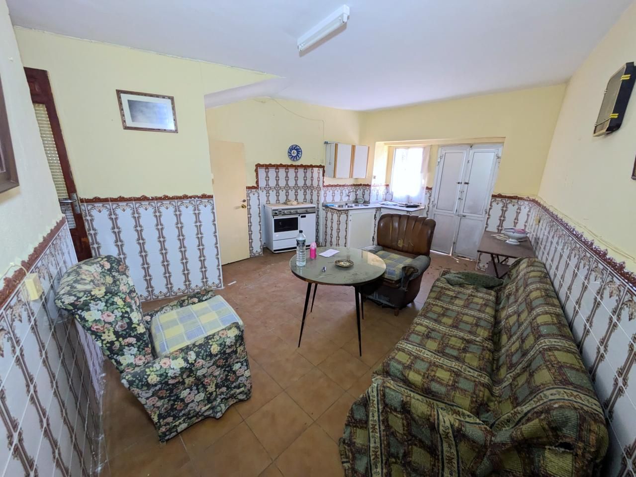 Cuina de Casa o xalet en venda en Alcuéscar amb Terrassa