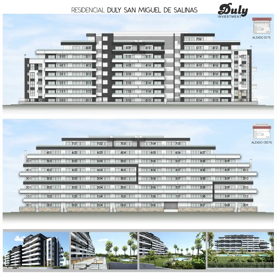 Vista exterior de Apartamento en venta en San Miguel de Salinas con Aire acondicionado, Terraza y Trastero