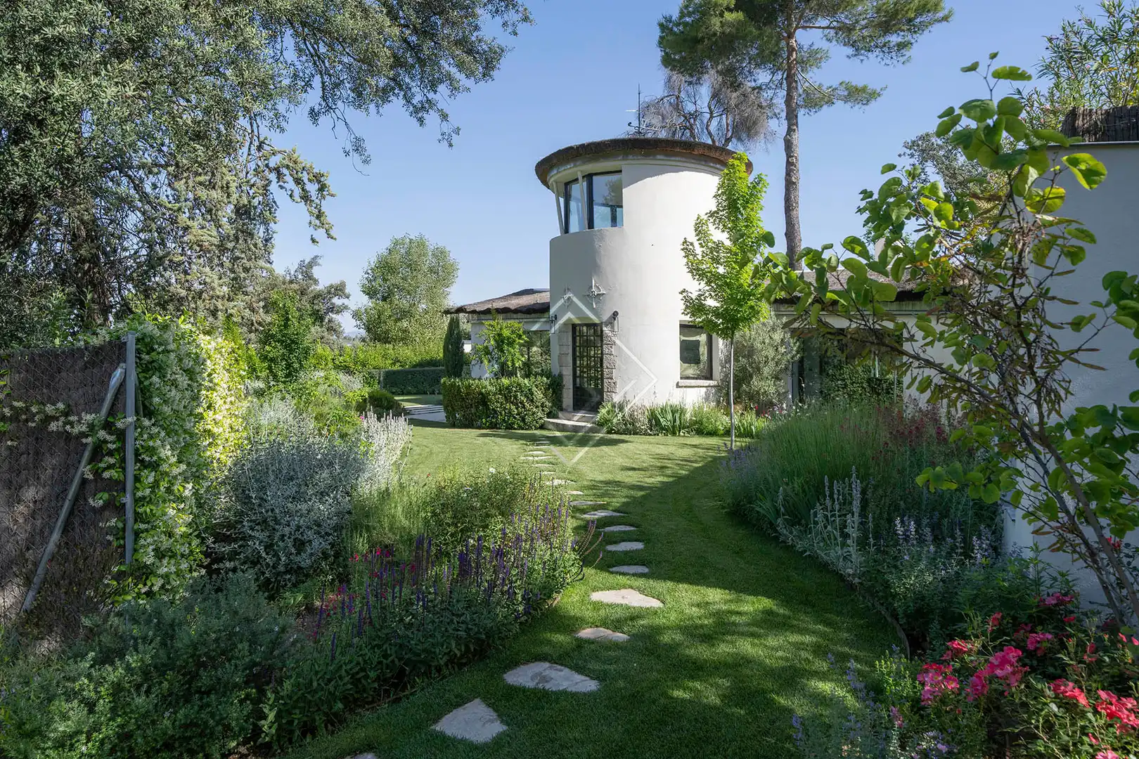 Jardí de Casa o xalet de lloguer en Madrid amb Aire condicionat, Jardí privat i Terrassa