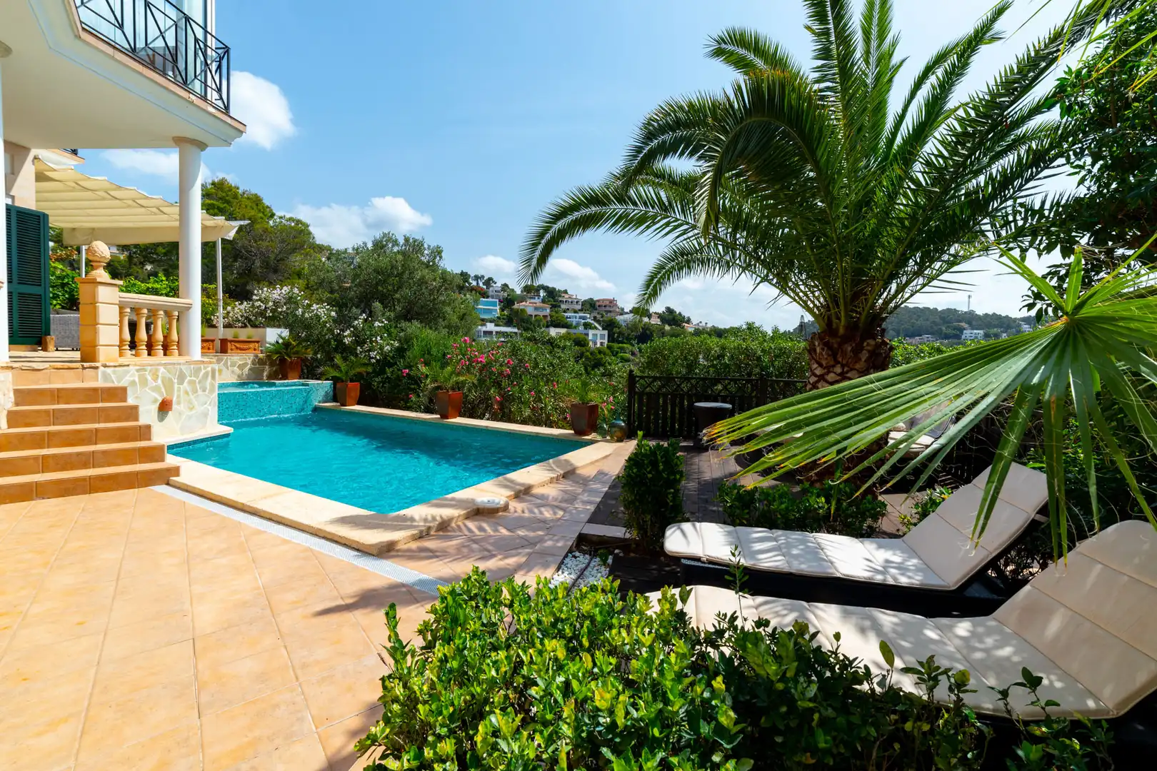 Jardín de Casa o chalet de alquiler en Calvià con Aire acondicionado, Jardín privado y Terraza