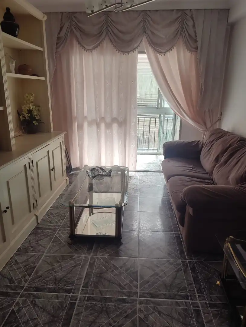 Living room of Flat for rent in Málaga  with Heating, Terrace and Furnished