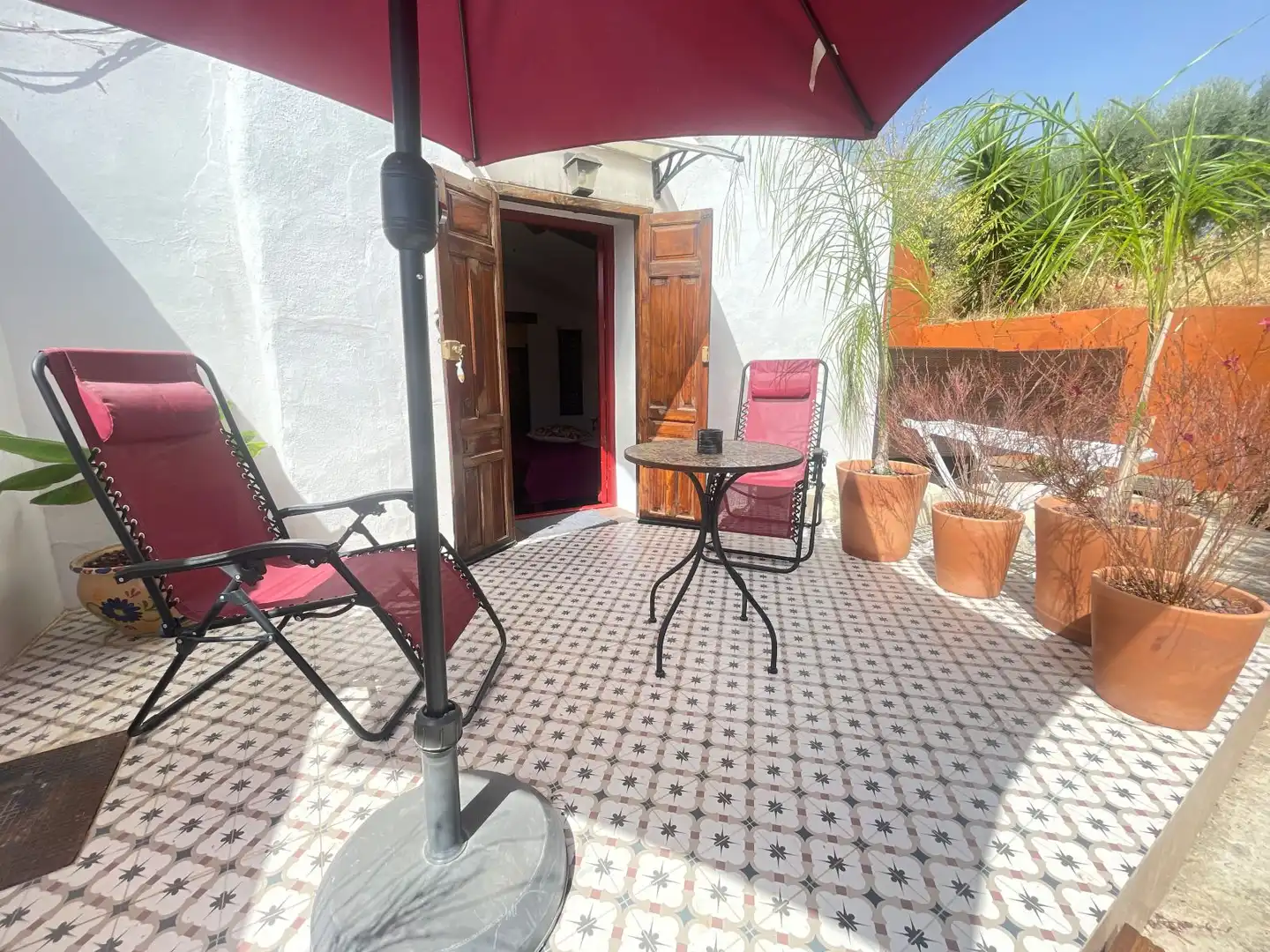 Terrace of Country homes for sale in Villanueva de la Concepción  with Air Conditioner, Heating and Private garden