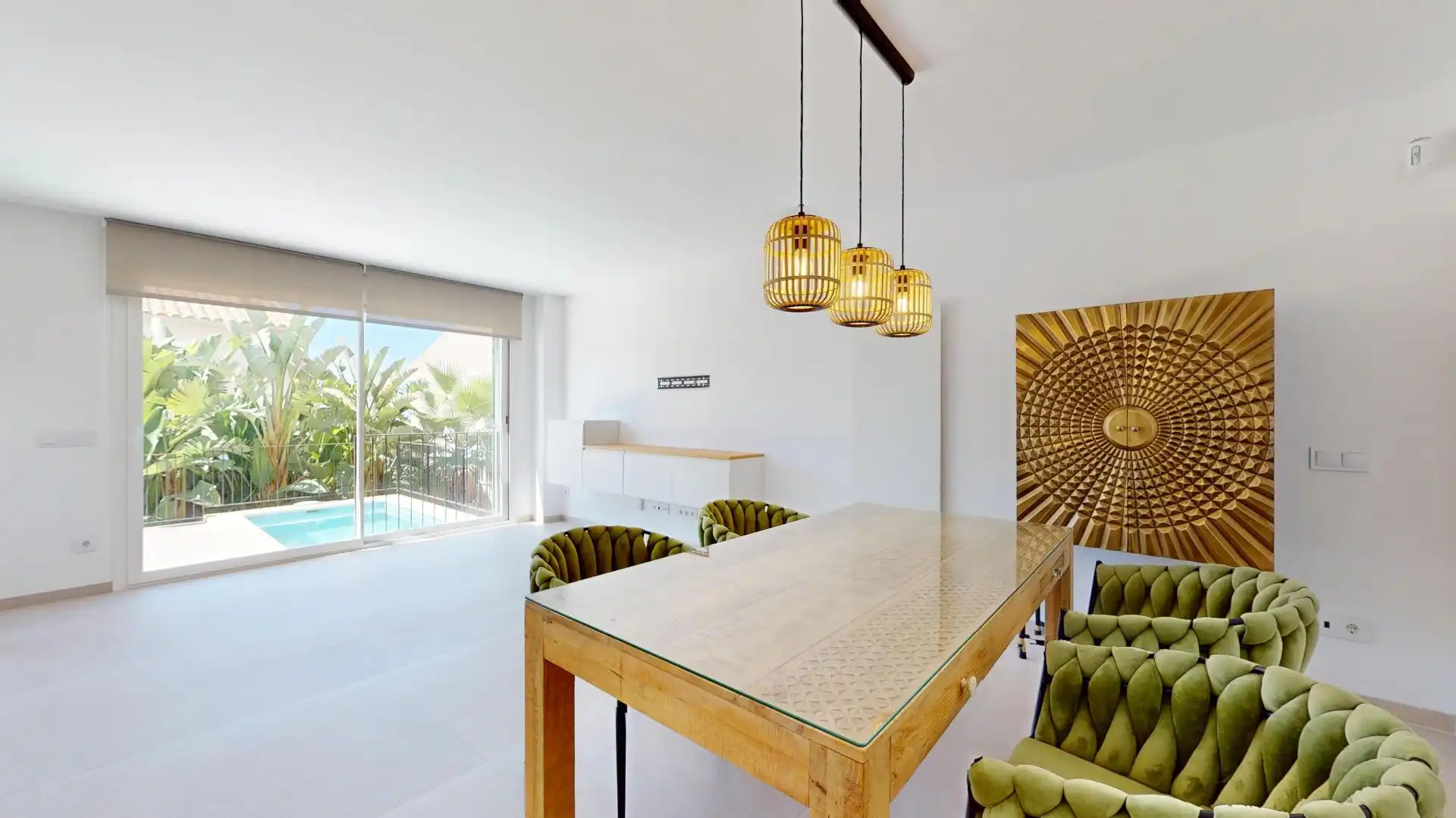 Comedor de Casa adosada en venta en Marratxí con Aire acondicionado, Jardín privado y Terraza