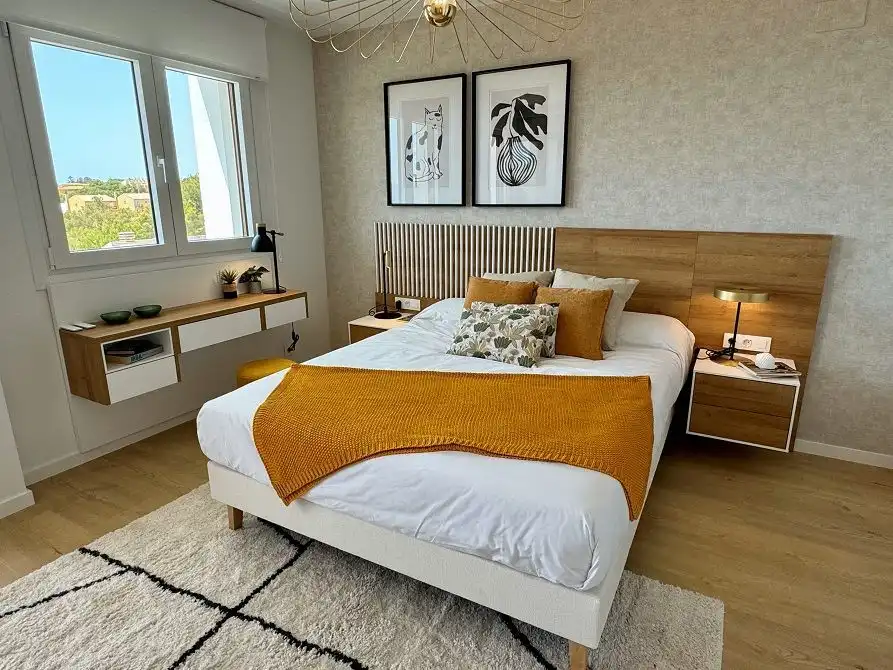 Habitación de Casa o chalet en venta en La Nucia con Aire acondicionado, Calefacción y Jardín privado