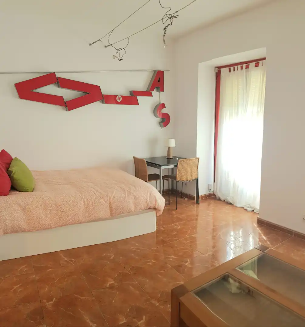 Schlafzimmer von Wohnung zum Verkauf in Madrid mit Klimaanlage, Heizung und Möbliert