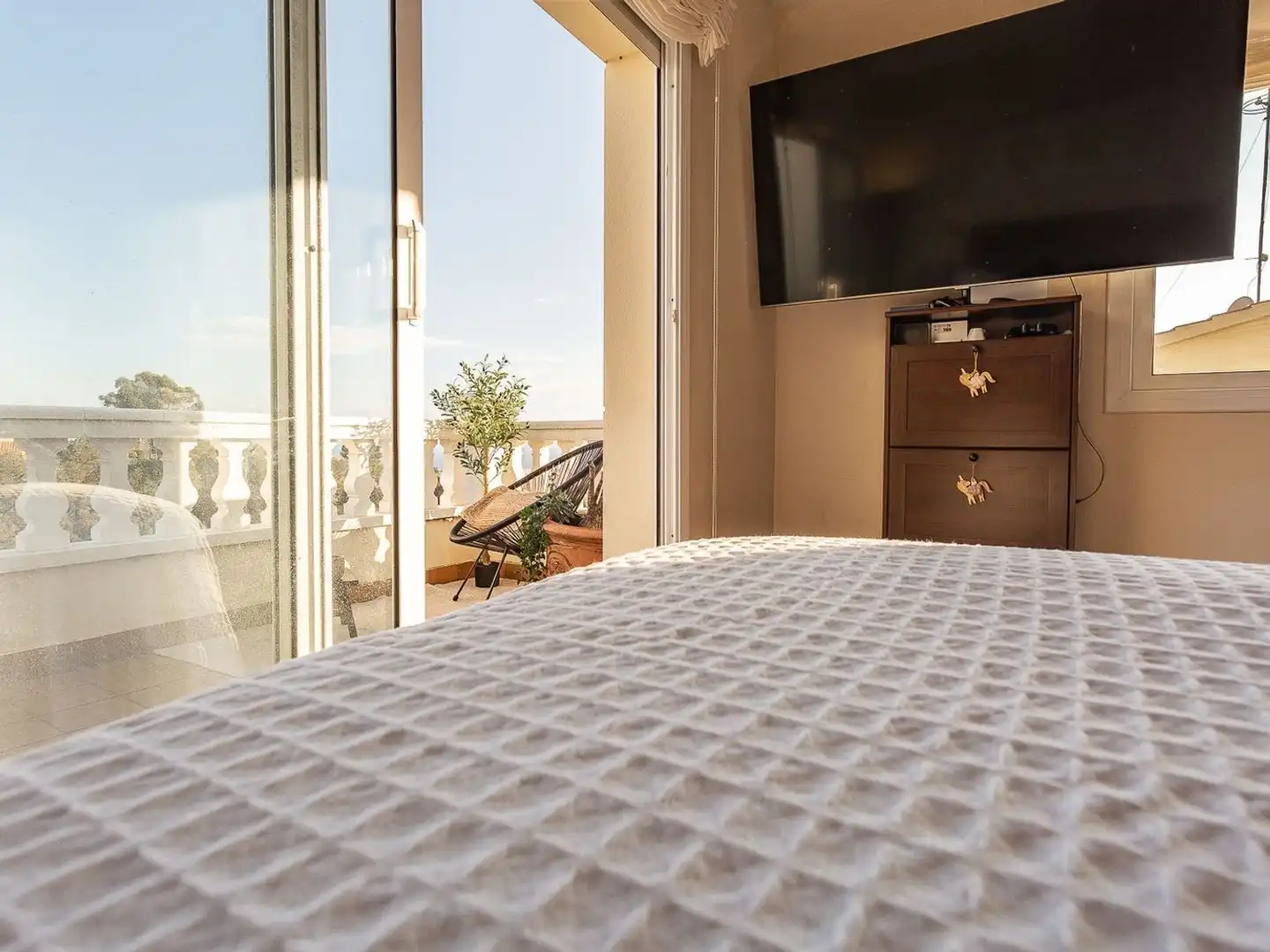 Habitación de Casa o chalet en venta en Santa Susanna con Aire acondicionado, Jardín privado y Terraza
