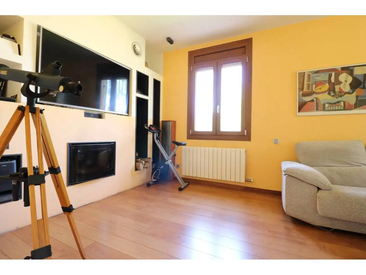 Sala d'estar de Casa o xalet en venda en Cerdanyola del Vallès