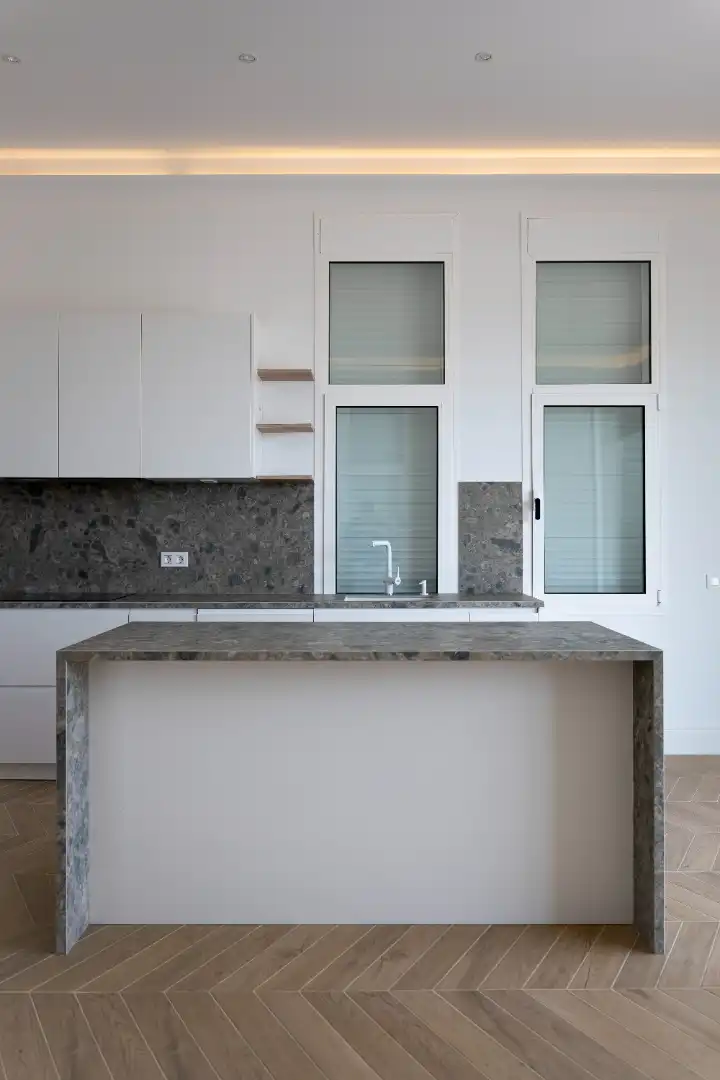 Cuina de Casa o xalet en venda en Arona amb Aire condicionat, Jardí privat i Parquet
