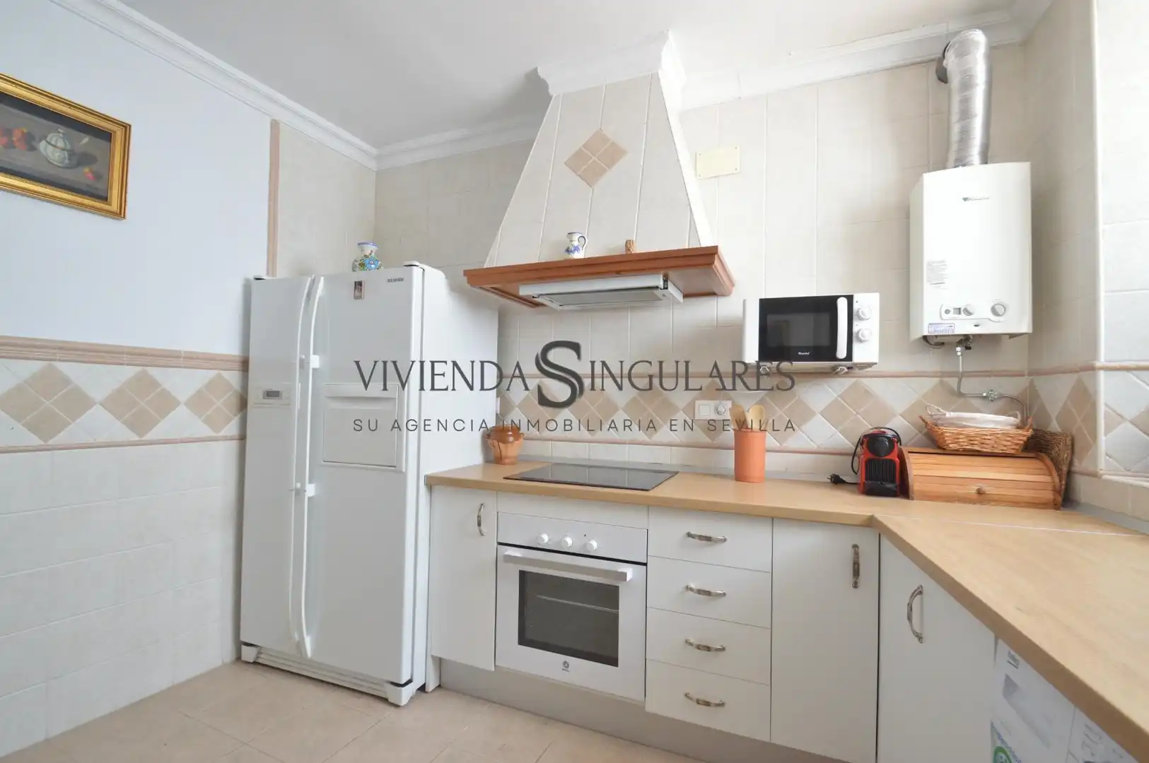 Cocina de Casa adosada en venta en Cazalla de la Sierra con Aire acondicionado, Calefacción y Terraza