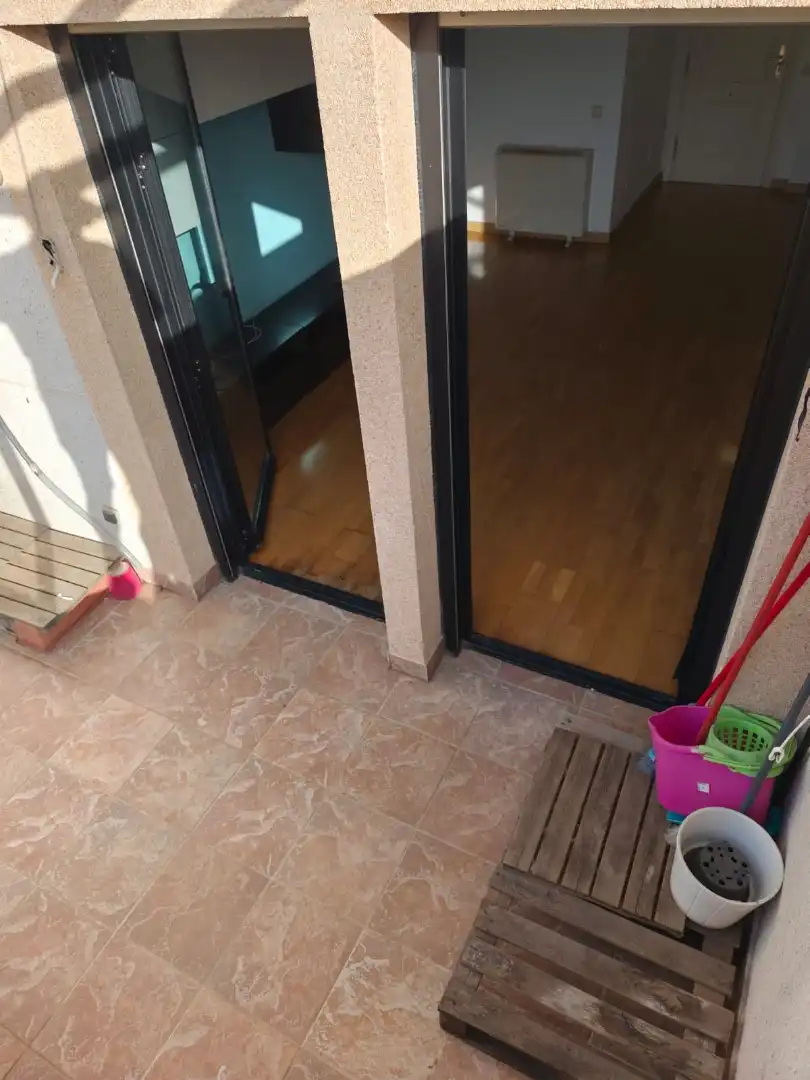 Balcony of Flat for sale in Velilla de San Antonio  with Heating, Terrace and Furnished