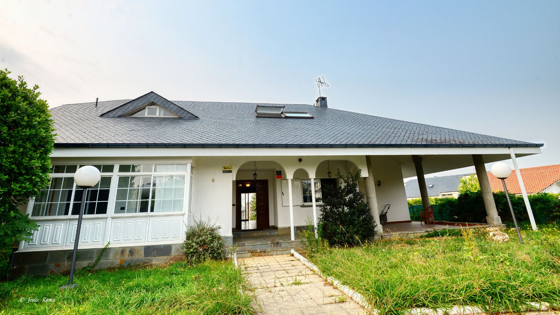 Exterior view of Houses for sale in Oleiros  with Heating, Private garden and Parquet flooring