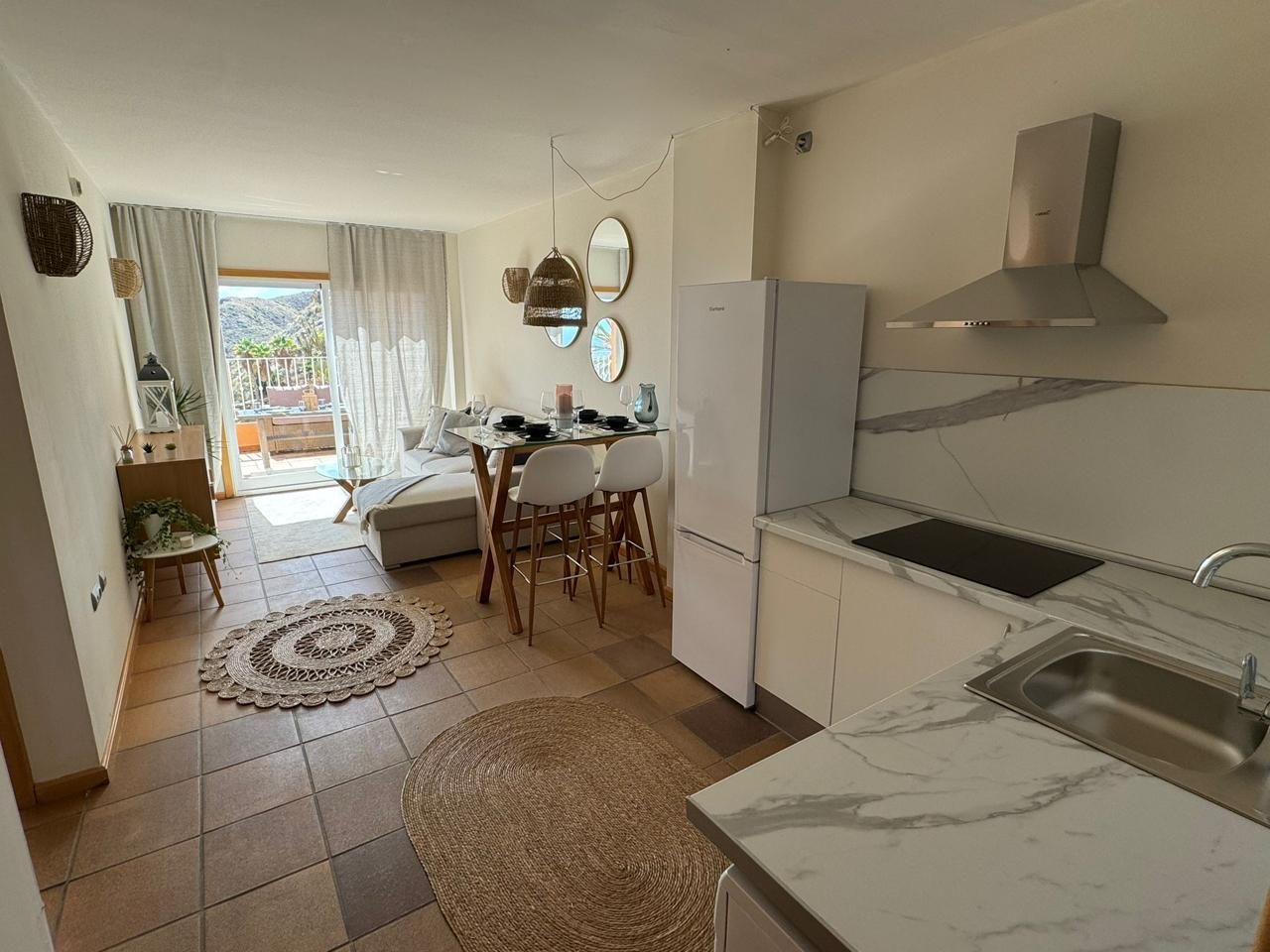 Cuina de Apartament en venda en Mojácar amb Terrassa i Piscina comunitària