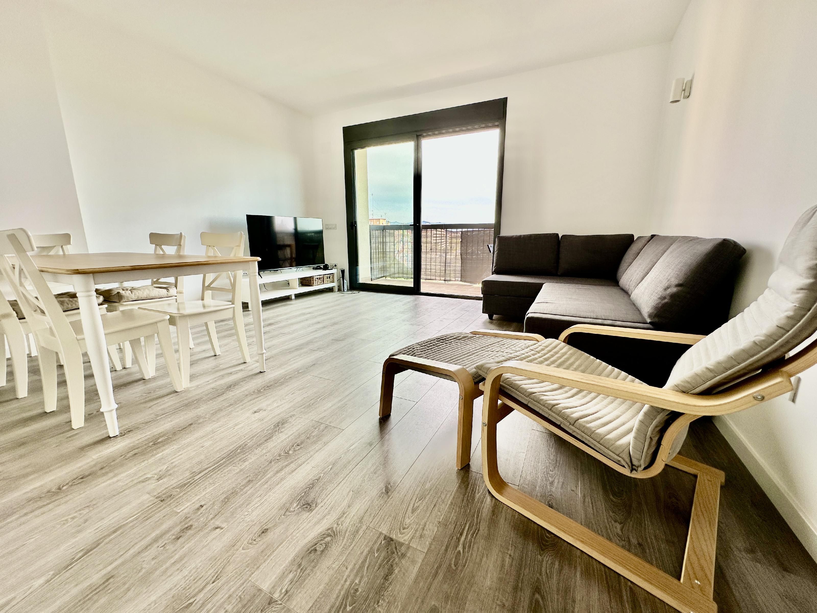 Living room of Flat to rent in Sant Adrià de Besòs  with Air Conditioner and Terrace