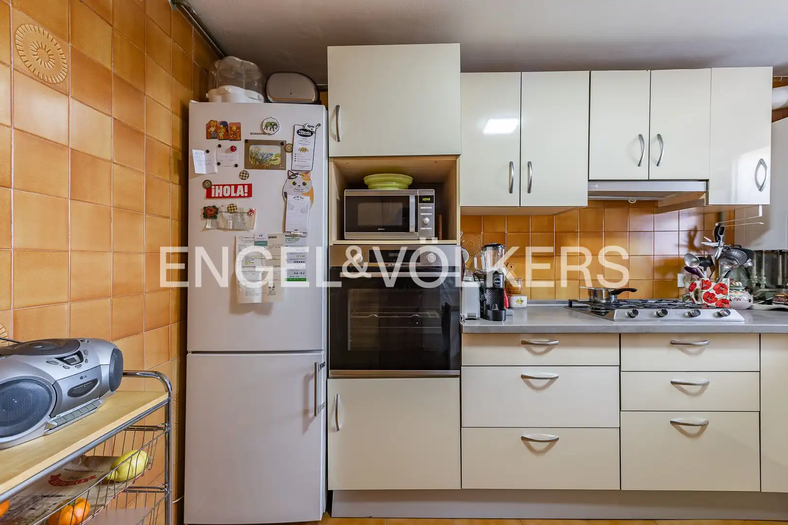 Cocina de Ático en venta en Sant Cugat del Vallès con Aire acondicionado, Calefacción y Terraza