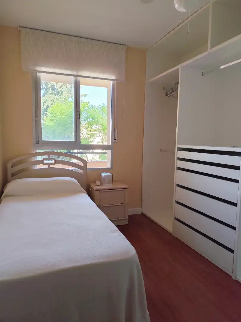 Bedroom of Flat for rent in Málaga  with Air Conditioner, Heating and Terrace