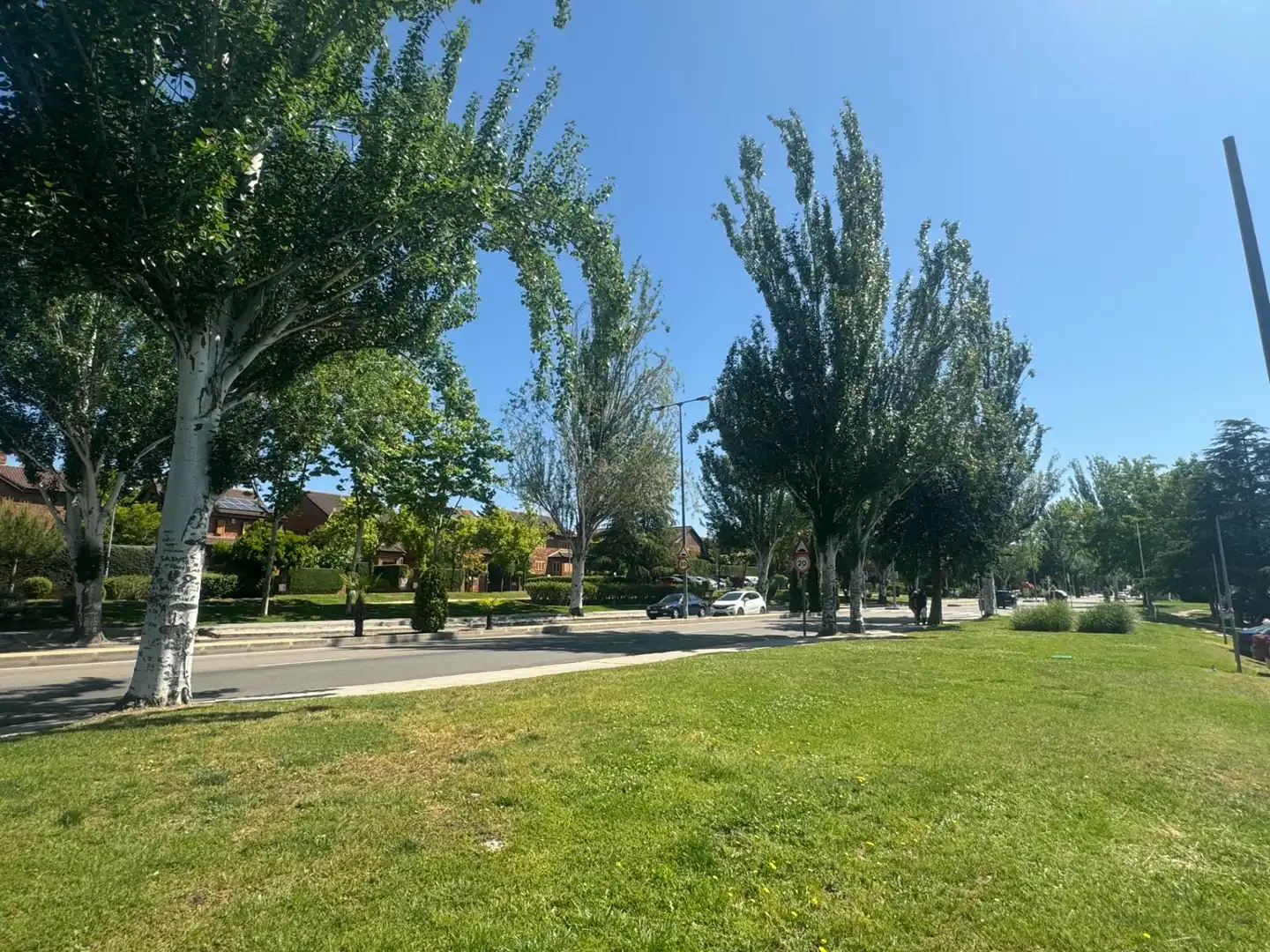 Vista exterior de Local en venda en Las Rozas de Madrid amb Aire condicionat, Terrassa i Moblat
