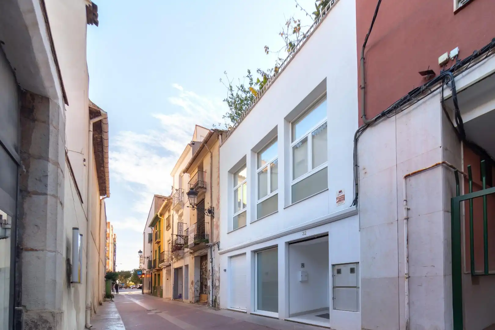 Vista exterior de Edificio en venta en Castellón de la Plana / Castelló de la Plana