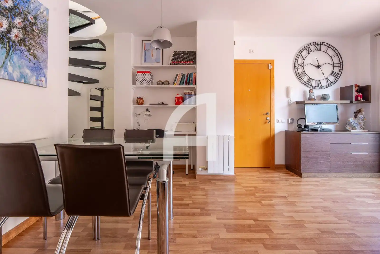 Sala de estar de Ático en venta en Cervelló con Calefacción