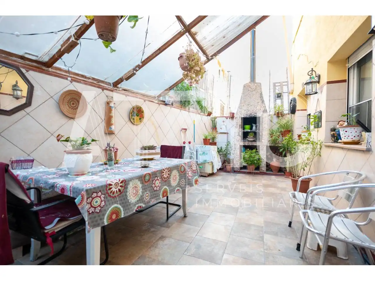 Garten von Maisonette zum Verkauf in Sabadell mit Klimaanlage, Heizung und Terrasse