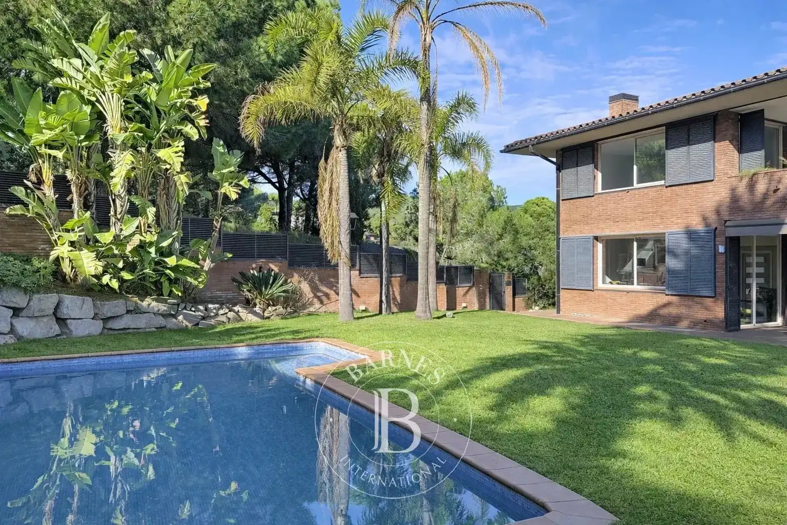 Garden of Houses for sale in Sant Andreu de Llavaneres  with Air Conditioner, Heating and Private garden