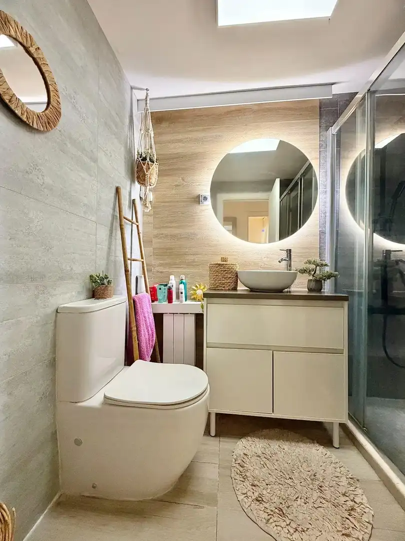 Bathroom of Flat for sale in Terrassa  with Heating, Parquet flooring and Terrace