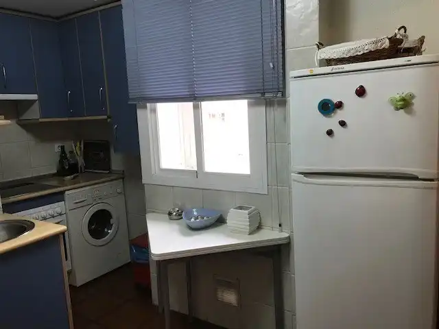 Cocina de Piso de alquiler en Madrid con Aire acondicionado, Terraza y Trastero