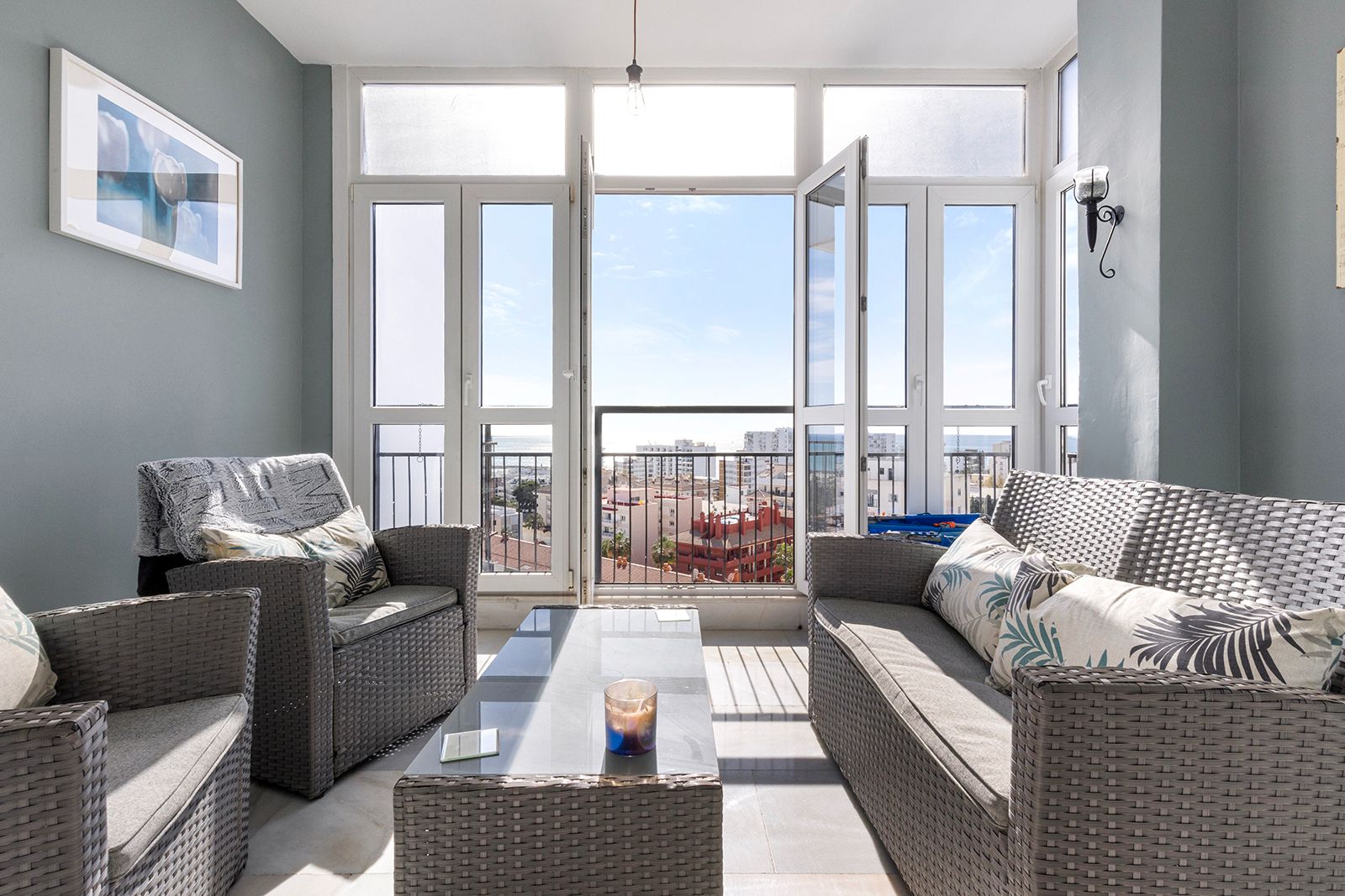 Terrassa de Pis en venda en Benalmádena amb Aire condicionat, Terrassa i Moblat