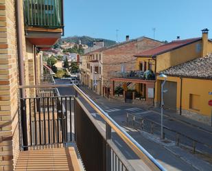 Vista exterior de Casa adosada en venda en Santa Maria d'Oló amb Terrassa i Balcó