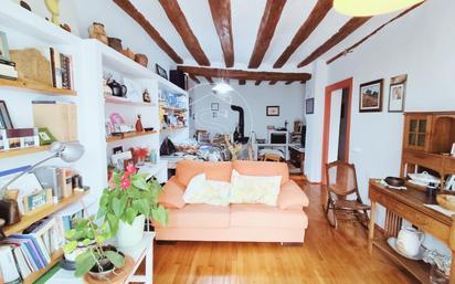 Living room of Flat for sale in  Pamplona / Iruña  with Terrace and Balcony