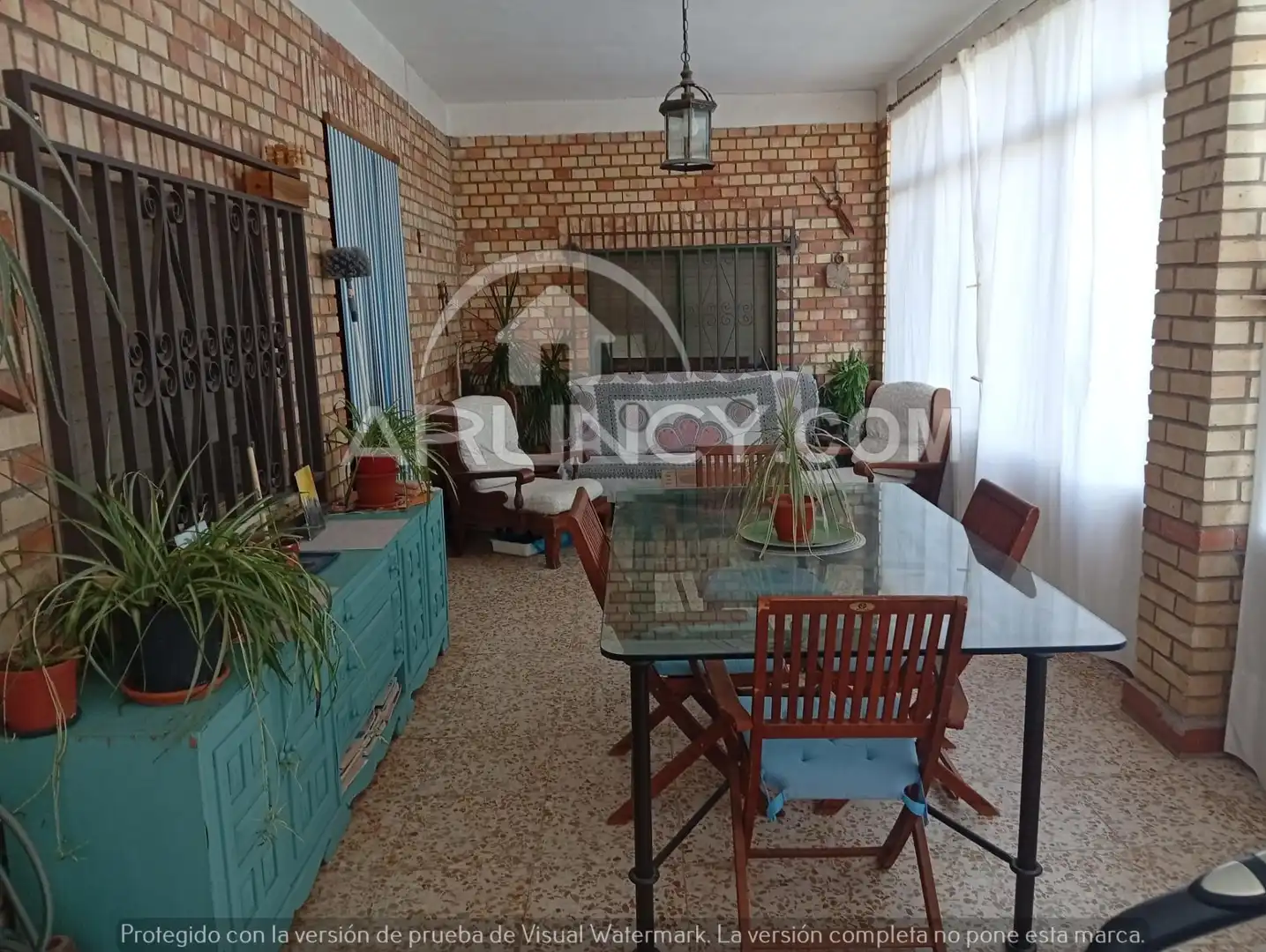 Terrassa de Finca rústica en venda en Alcalá de Guadaira amb Aire condicionat, Jardí privat i Terrassa