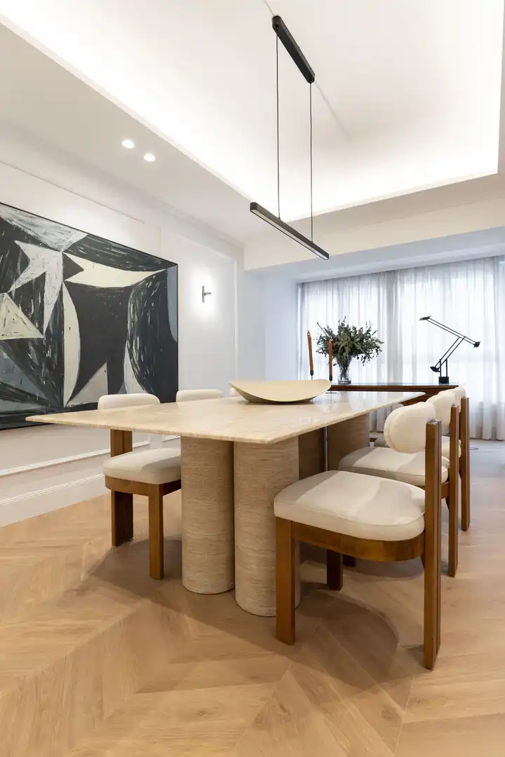 Dining room of Flat for sale in Barrio de Salamanca