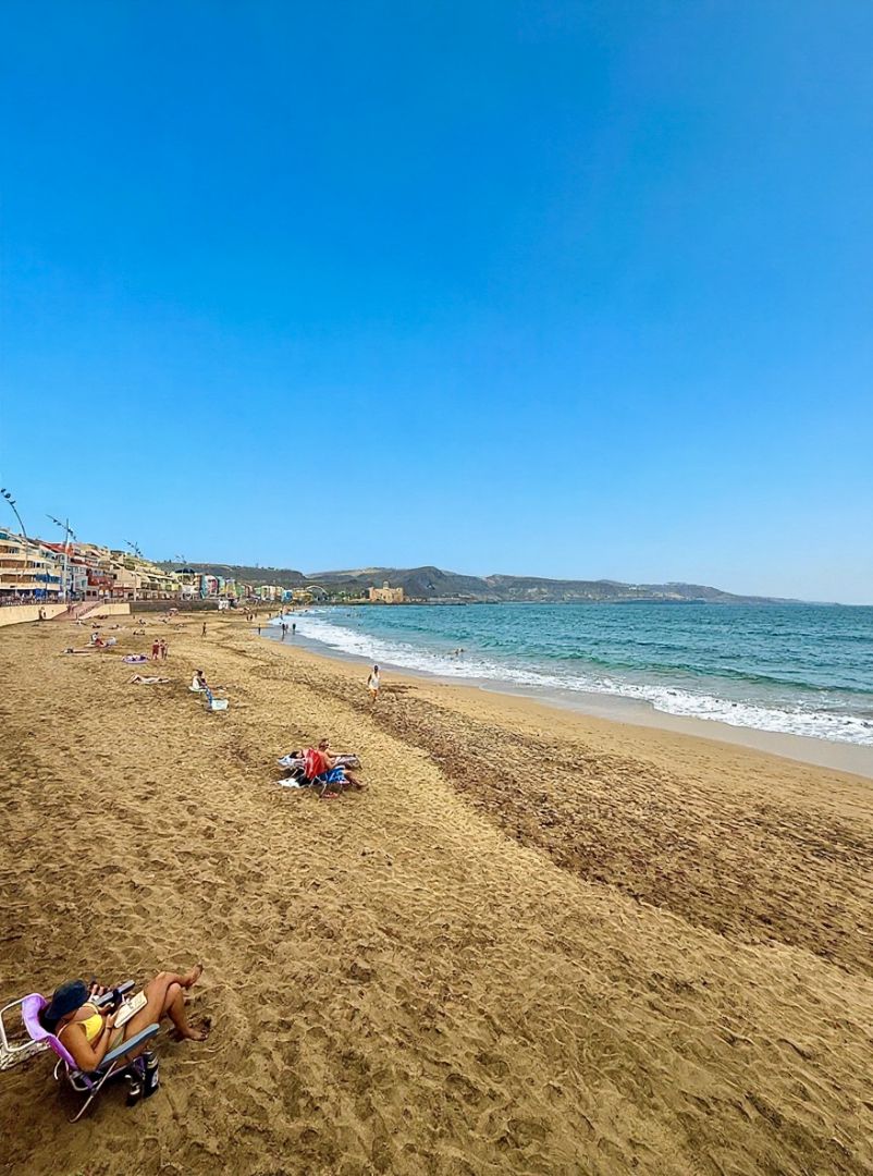 Vista exterior de Pis en venda en Las Palmas de Gran Canaria amb Traster, Moblat i Rentadora