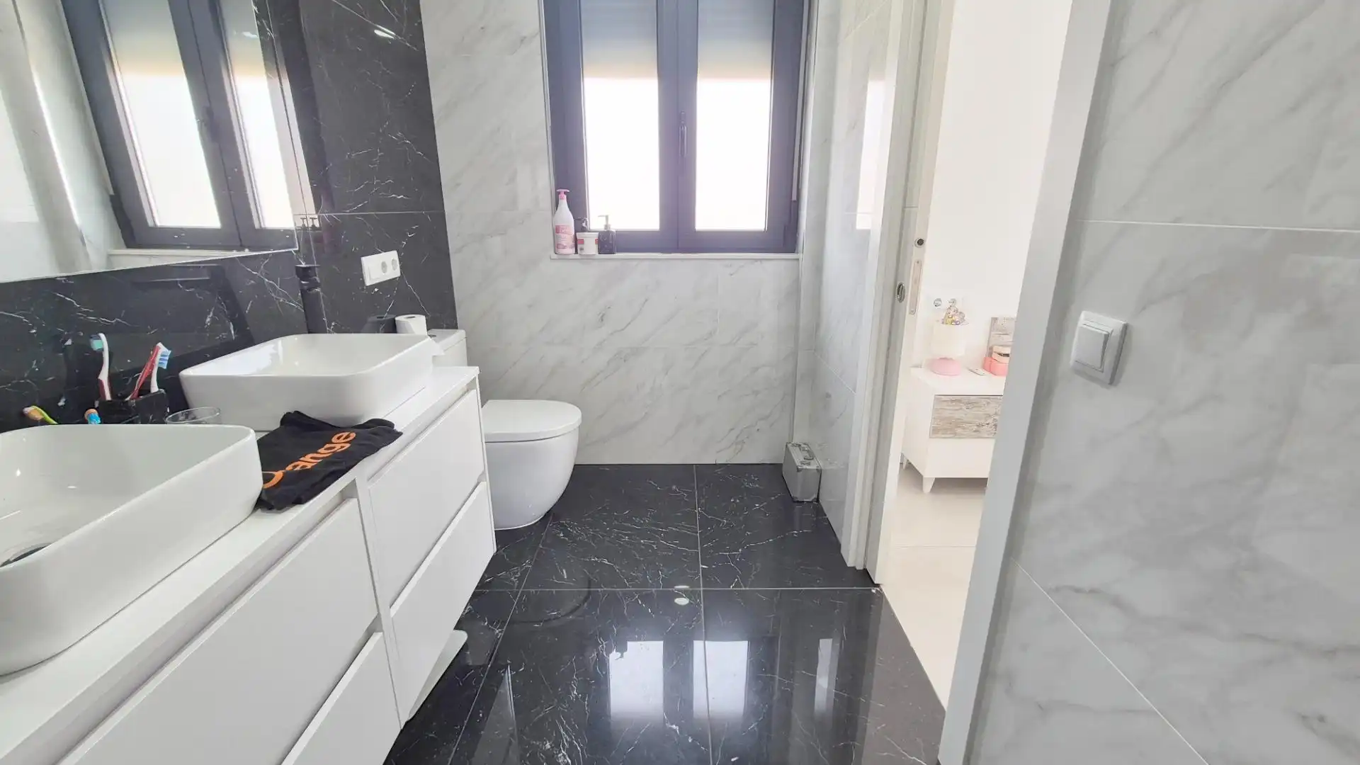 Baño de Casa o chalet en venta en Carrascal de Barregas con Aire acondicionado, Calefacción y Jardín privado