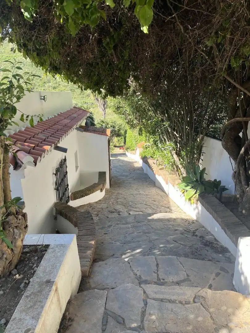 Exterior view of Country homes for sale in Manilva  with Private garden, Terrace and Swimming Pool