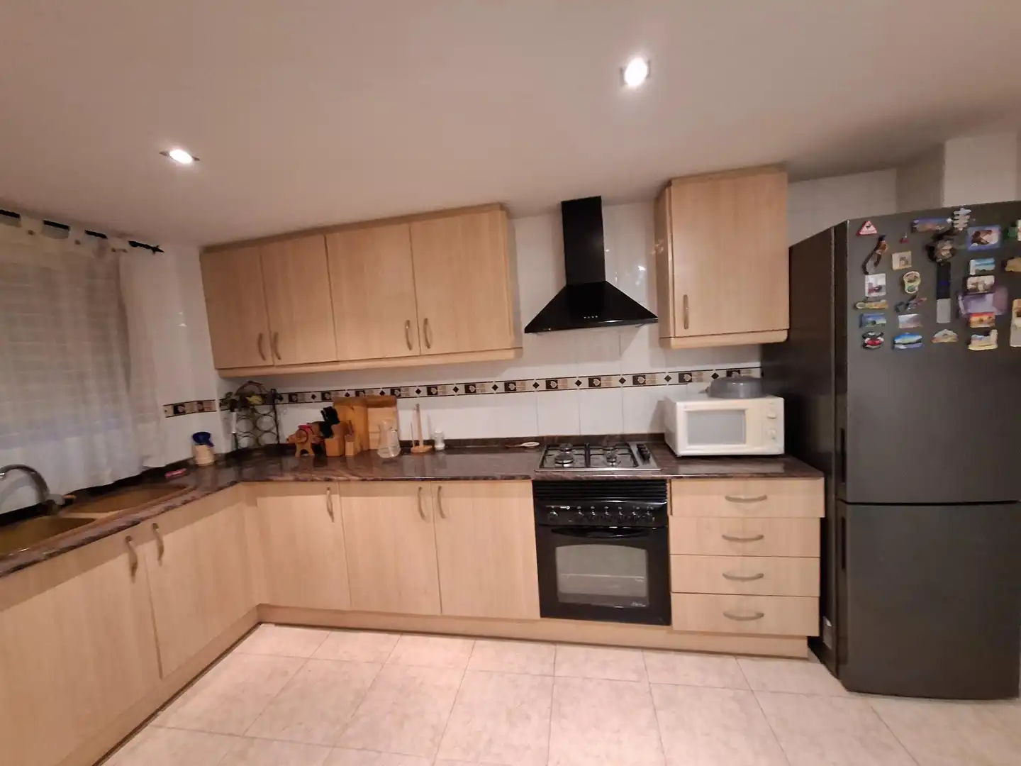Cocina de Dúplex en venta en L'Olleria con Balcón