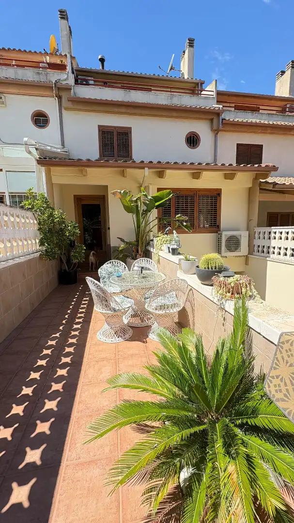 Terrassa de Casa adosada en venda en Murcia amb Aire condicionat, Balcó i Piscina comunitària