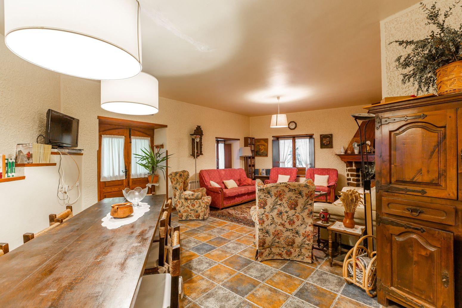 Sala de estar de Casa o chalet en venta en Cendea de Olza / Oltza Zendea con Calefacción