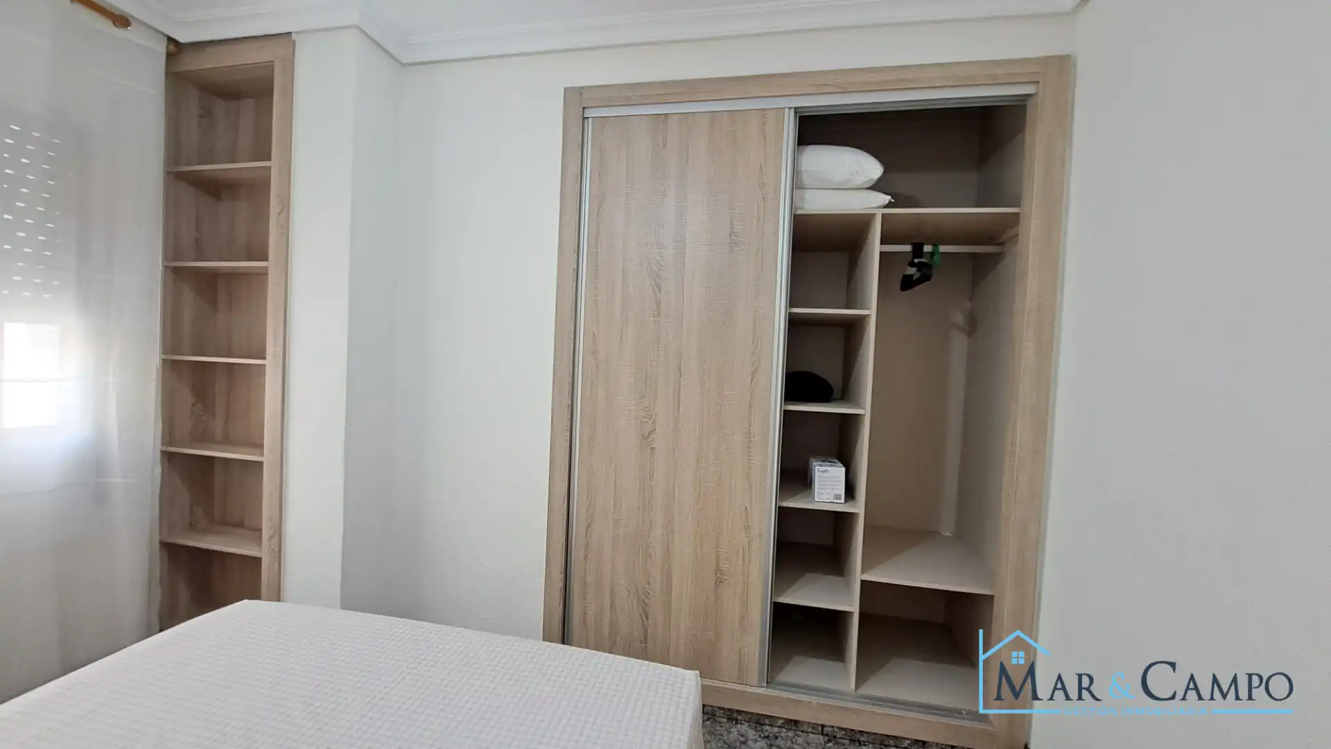 Schlafzimmer von Wohnung zum Verkauf in Los Alcázares mit Klimaanlage, Möbliert und Balkon