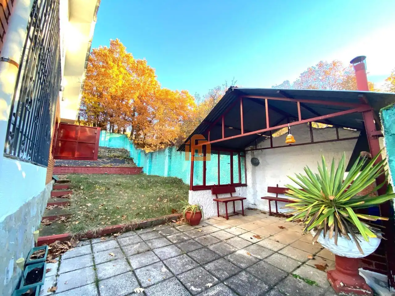 Terraza de Casa o chalet en venta en Cuadros con Jardín privado, Trastero y Amueblado