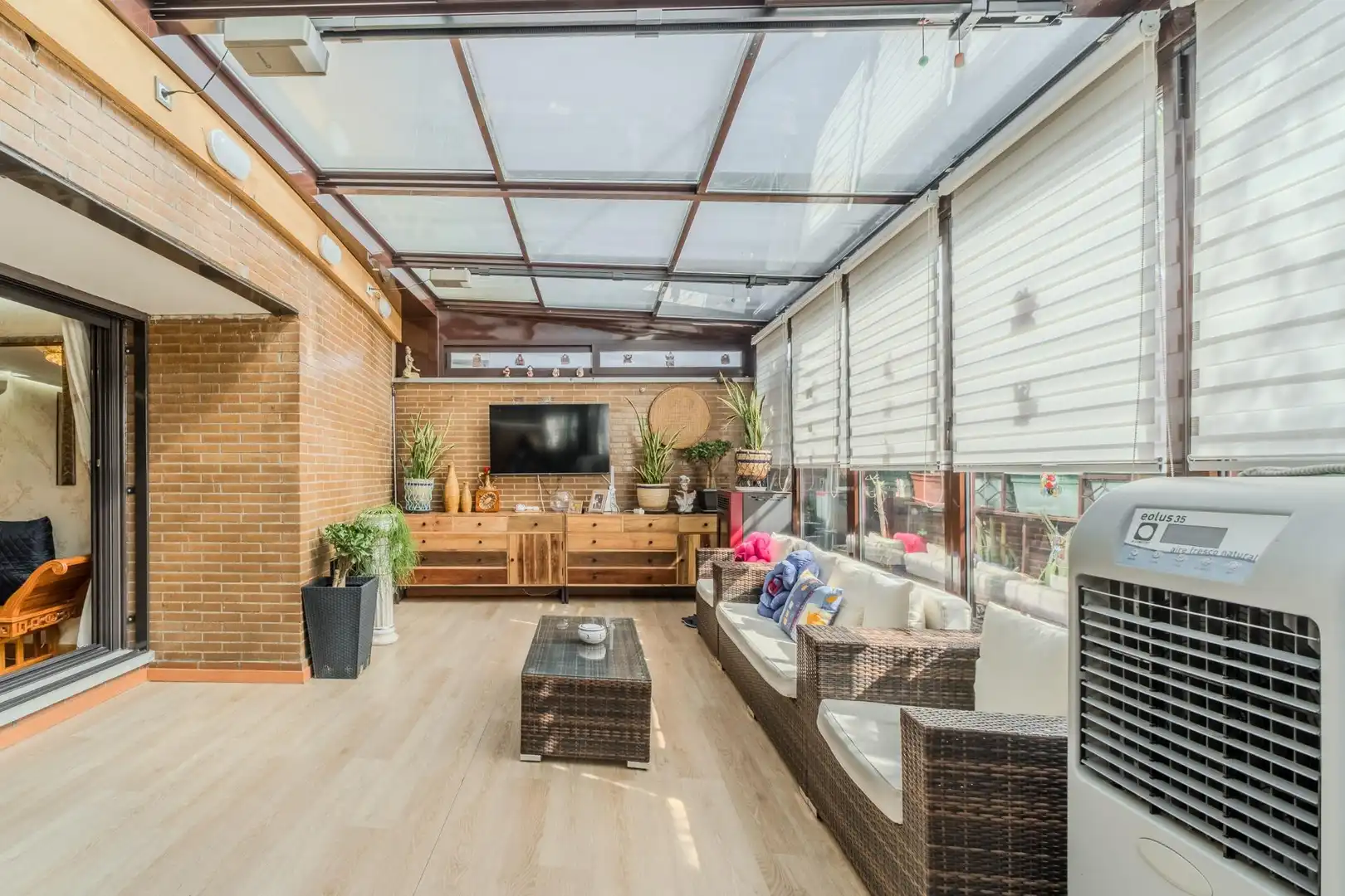 Terraza de Casa adosada en venta en Carabanchel