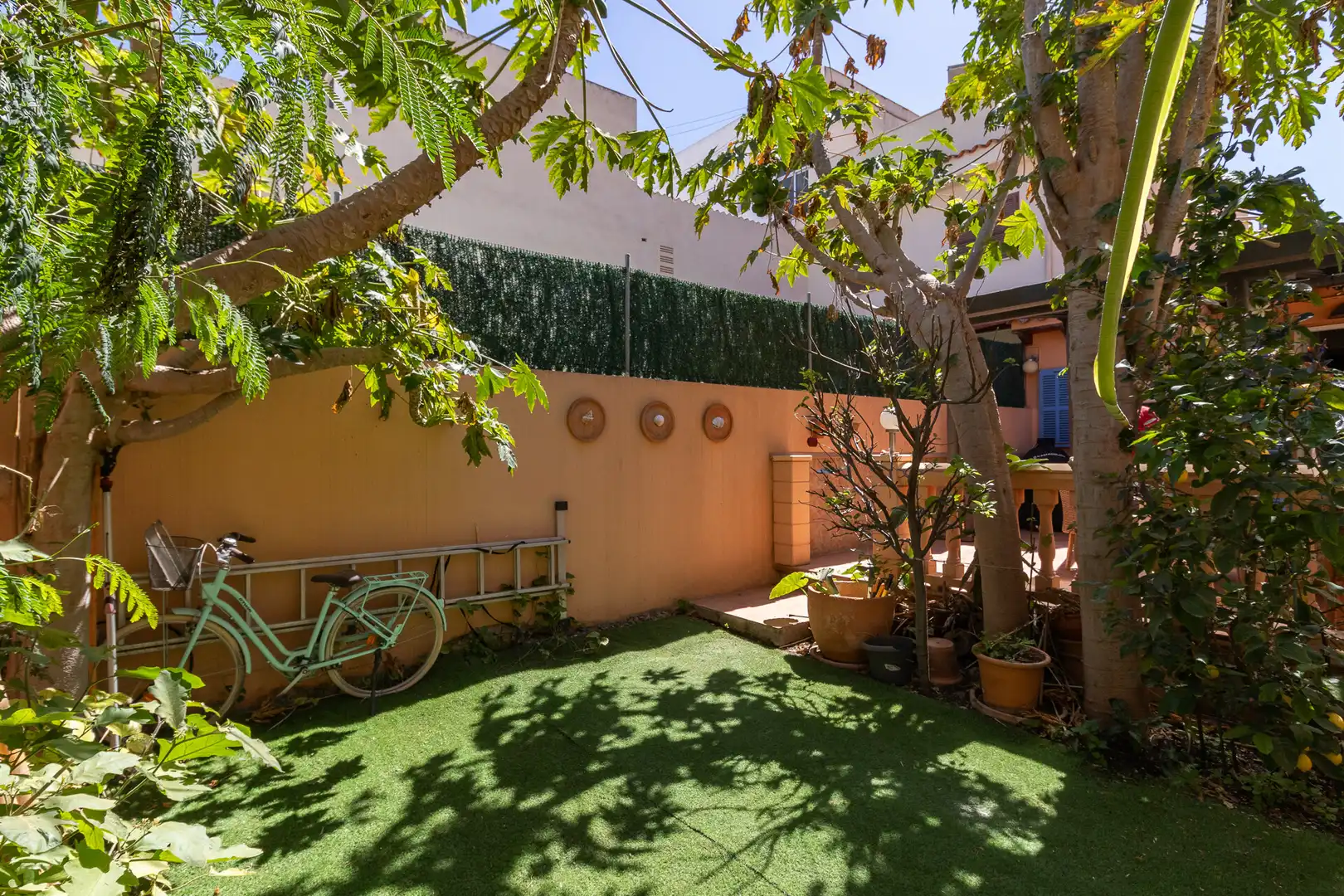 Jardín de Casa adosada en venta en  Palma de Mallorca con Jardín privado y Terraza